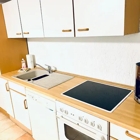 Apartmán Souterrain Monteurwohnung Mit Sauna Und Garten